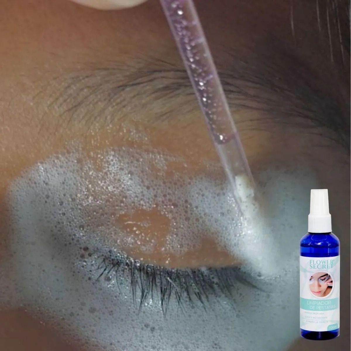 Spray Limpiador de Pestañas Anti Oleosidad Maquillaje Lau-3