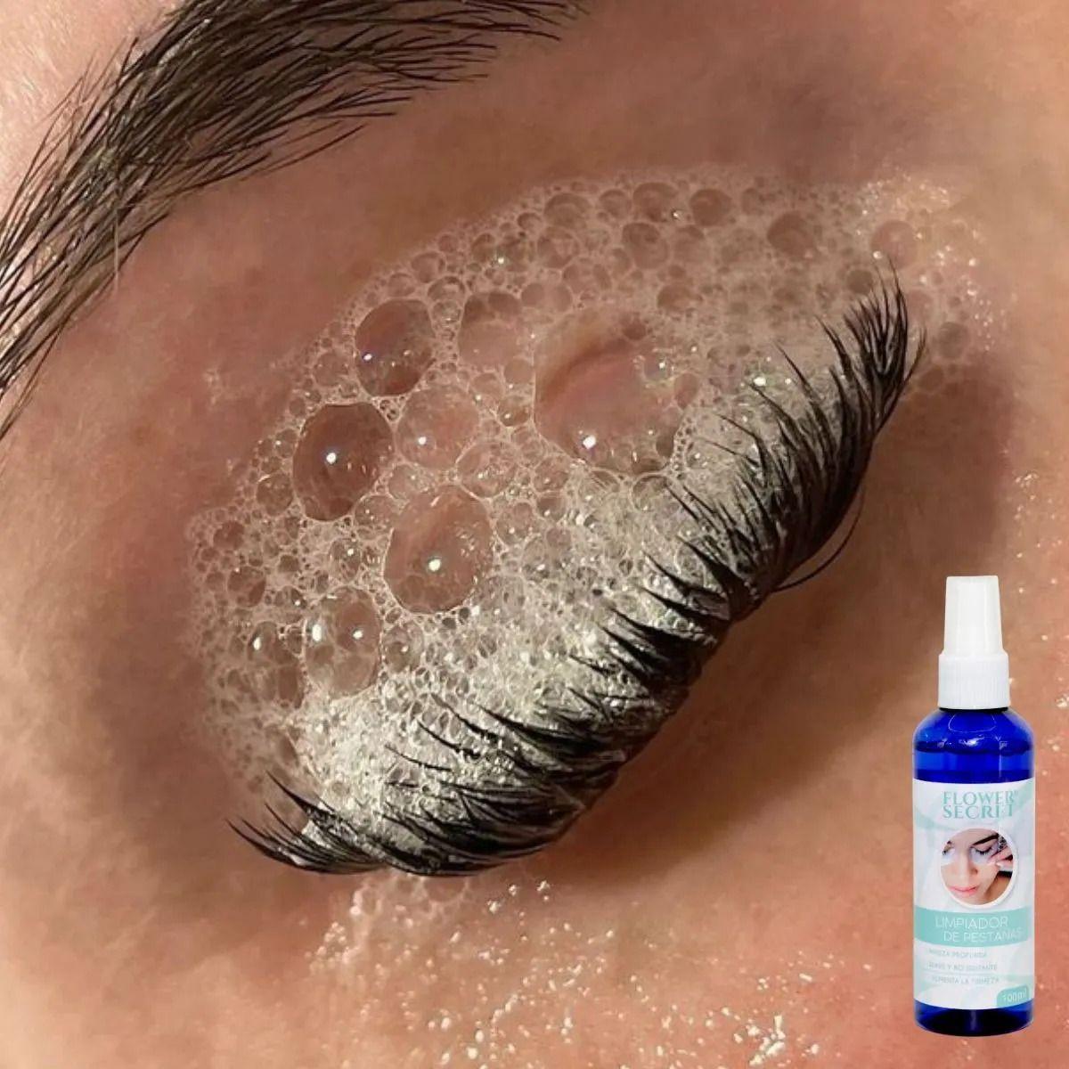 Spray Limpiador de Pestañas Anti Oleosidad Maquillaje Lau-4