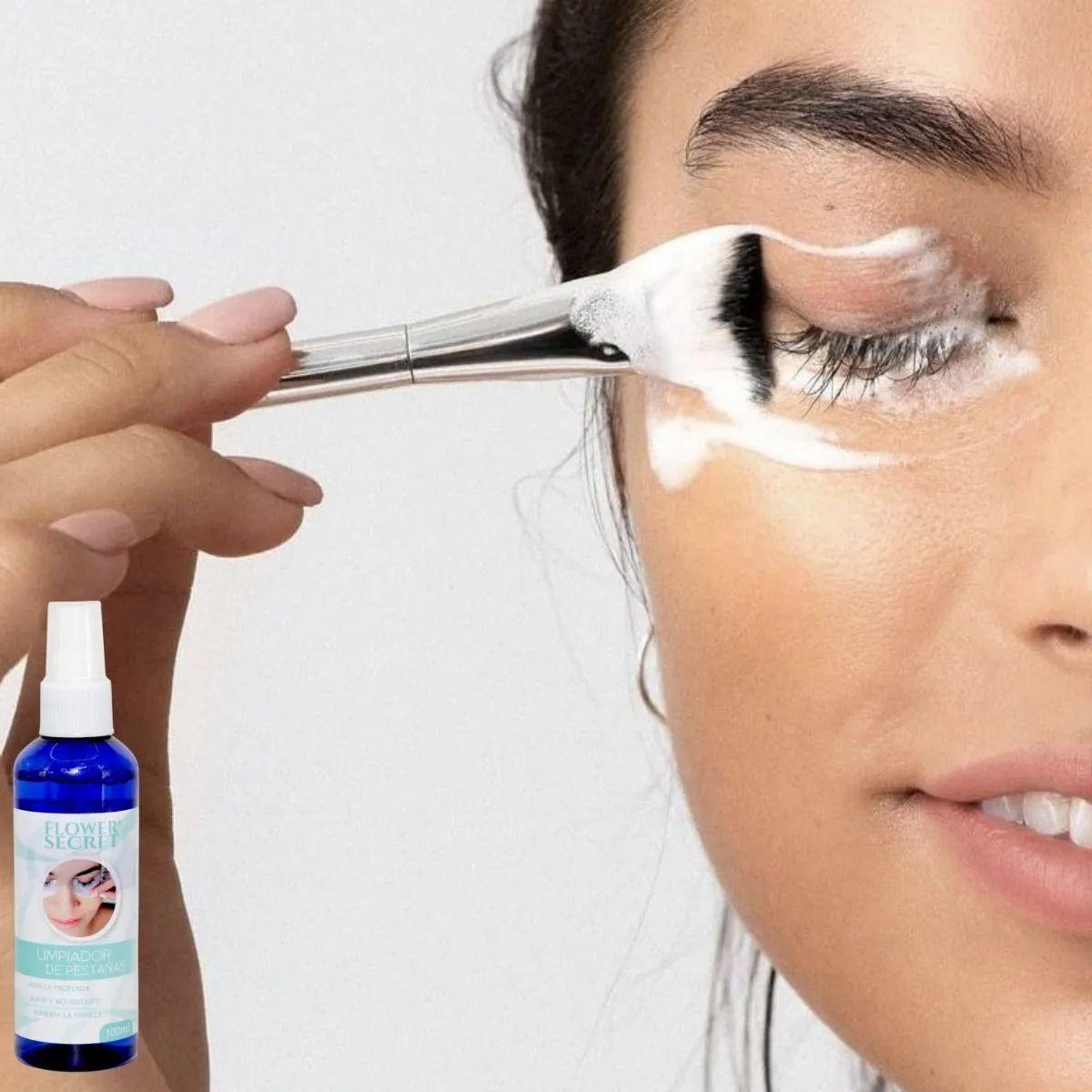 Spray Limpiador de Pestañas Anti Oleosidad Maquillaje Lau-5