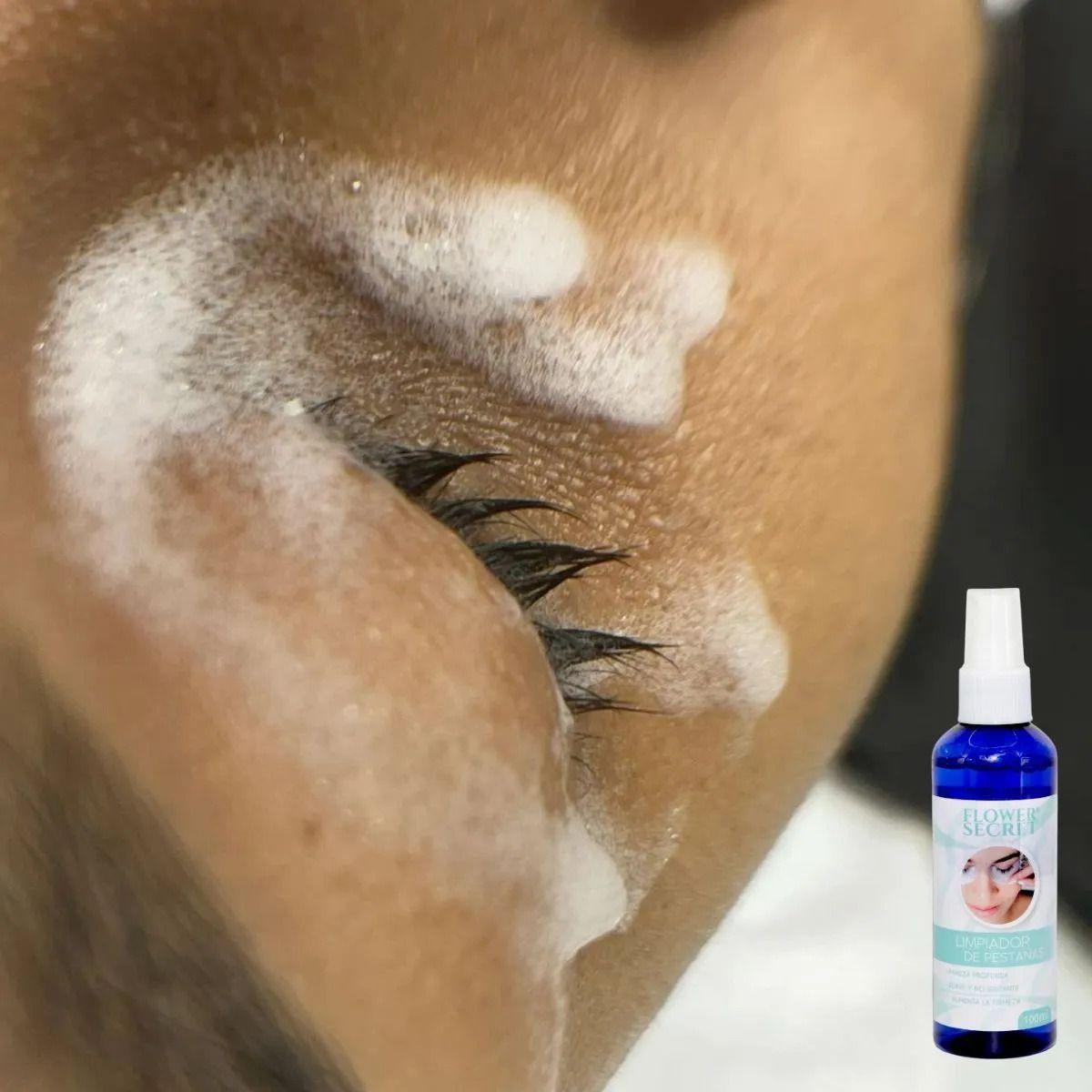 Spray Limpiador de Pestañas Anti Oleosidad Maquillaje Lau-7