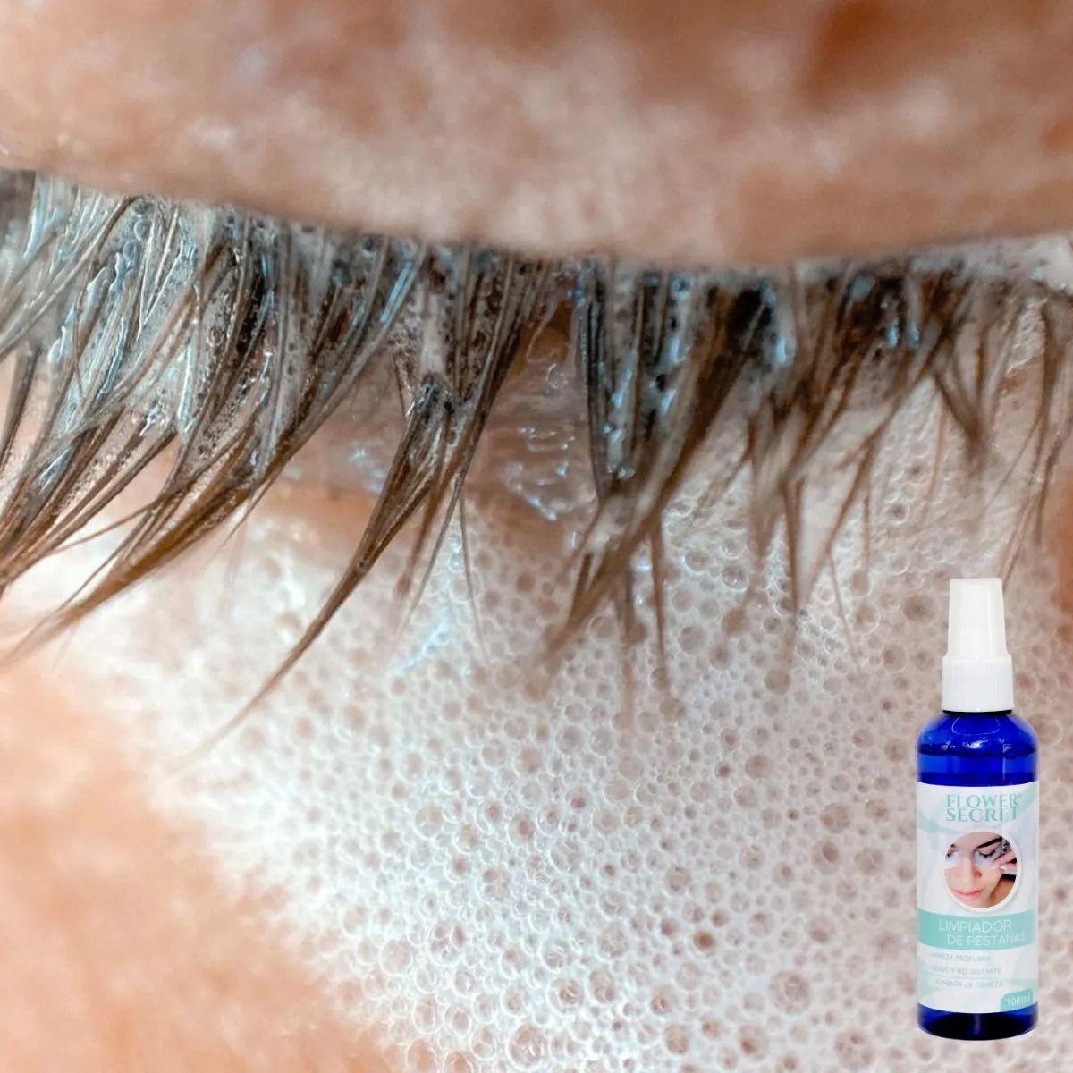Spray Limpiador de Pestañas Anti Oleosidad Maquillaje Lau-8