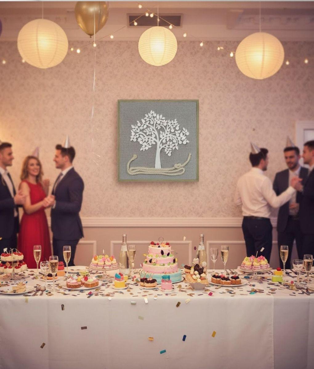 Cuadro Decorativo Árbol Vida Arte Adorno Pared Jhn-3