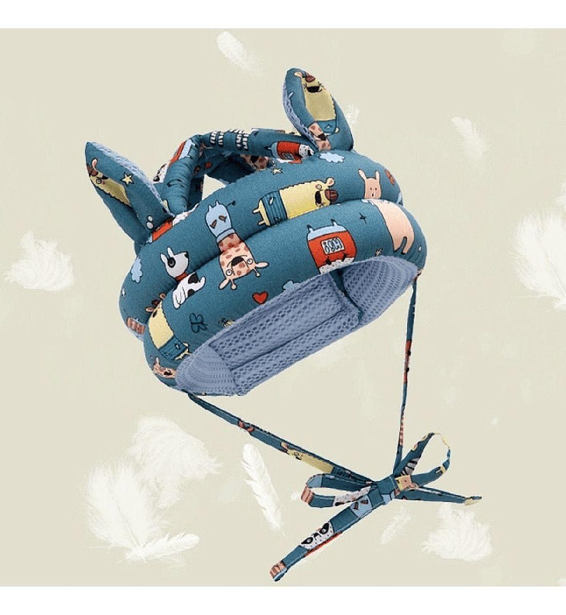 Set 2 Cascos Esponjas Antigolpes Protector Suave Bebe Lau-2