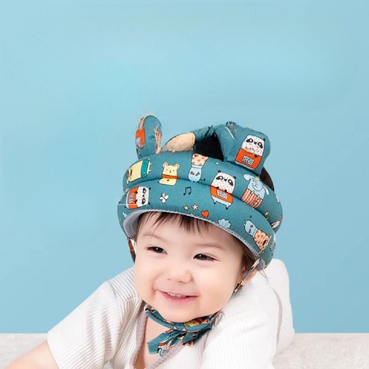 Set 2 Cascos Esponjas Antigolpes Protector Suave Bebe Lau-7