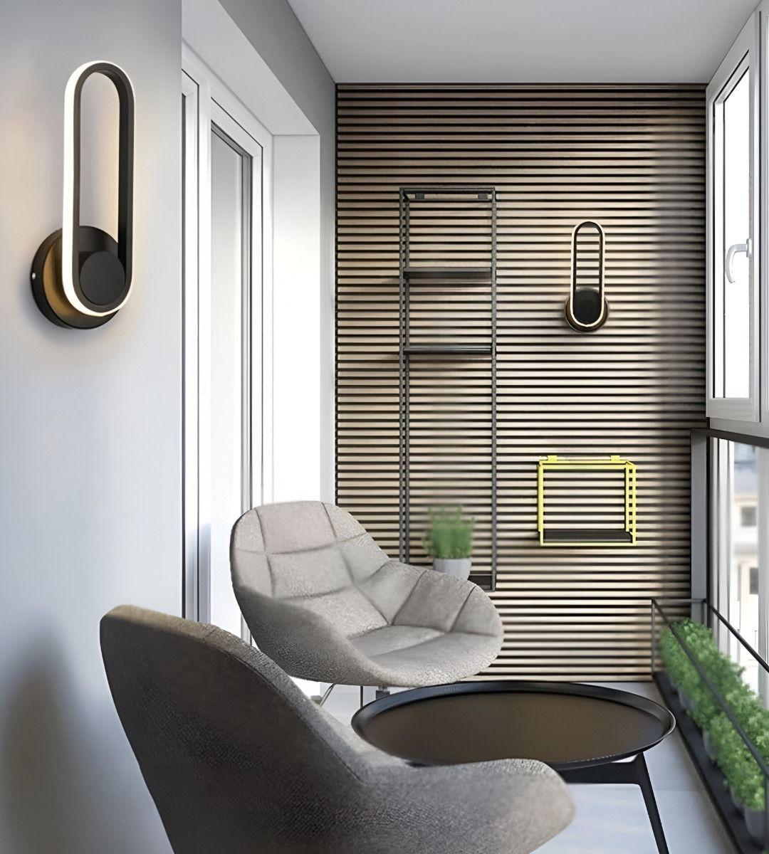 Lámpara Aplique Pared Giratoria 3 Modos Decorativa Jhn-4