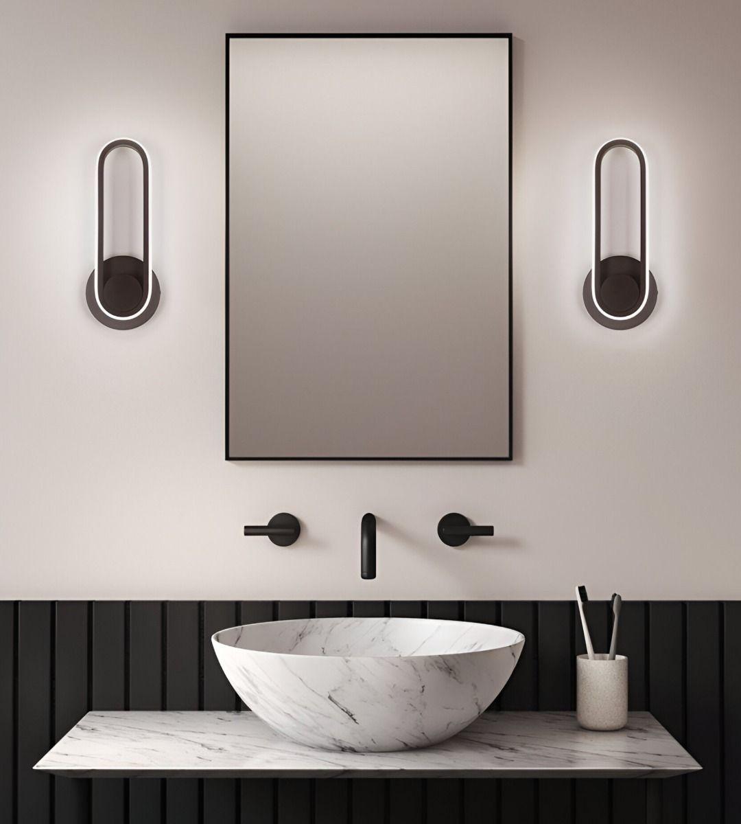 Lámpara Aplique Pared Giratoria 3 Modos Decorativa Jhn-7