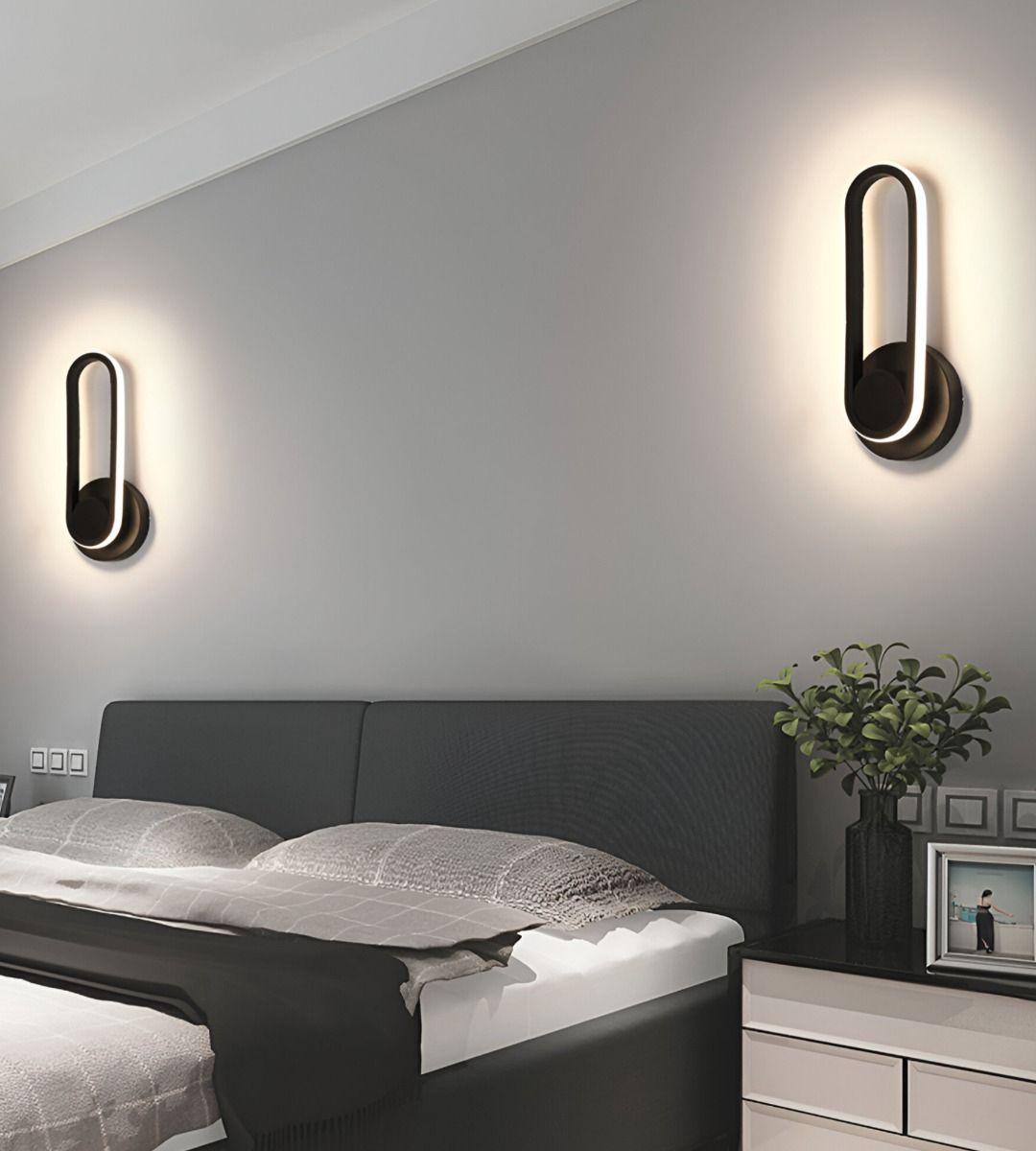 Lámpara Aplique Pared Giratoria 3 Modos Decorativa Jhn-8