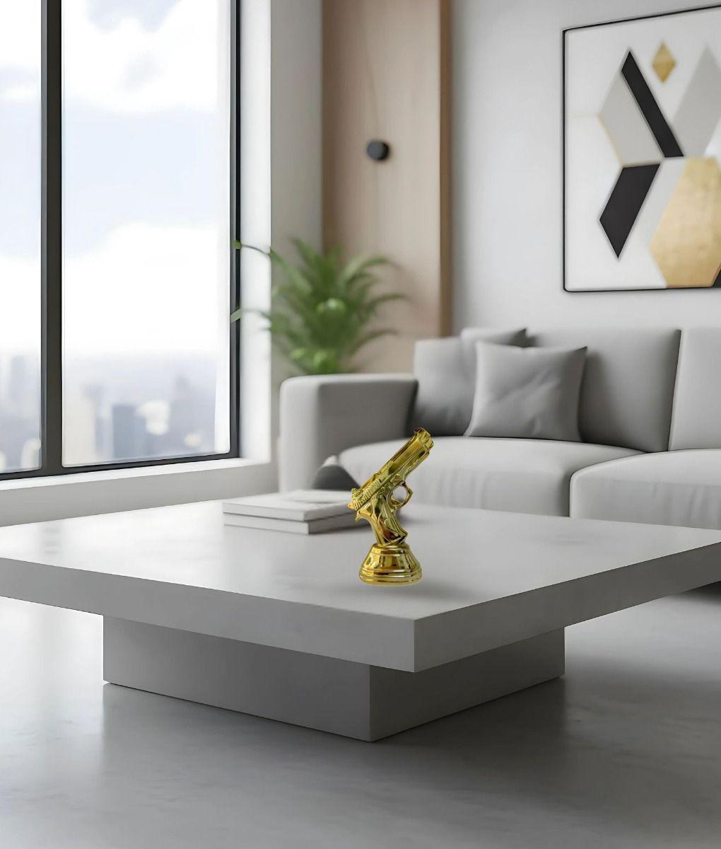 Figura Decorativa Estatua Pistola Adorno Arte Hogar Jhn-5