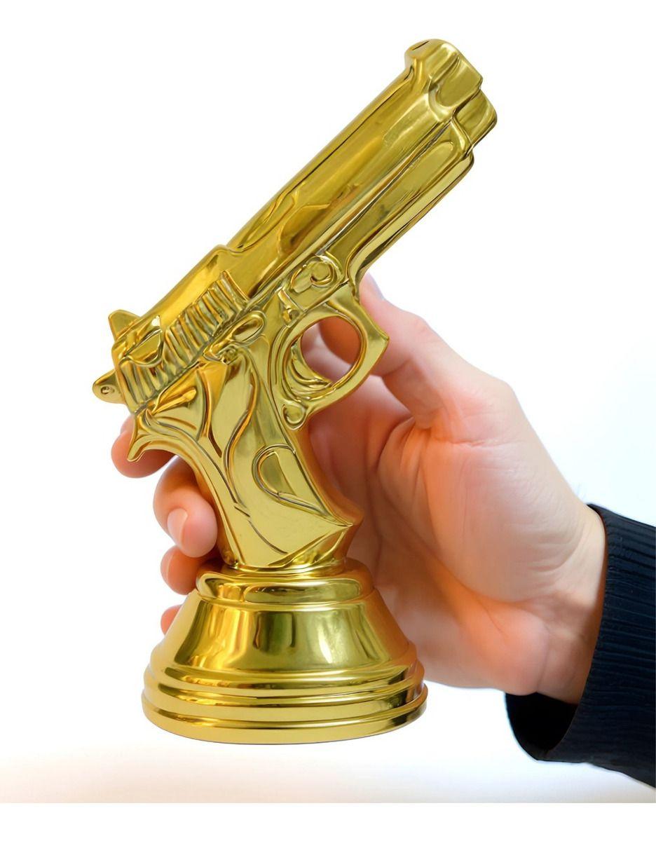 Figura Decorativa Estatua Pistola Adorno Arte Hogar Jhn-6