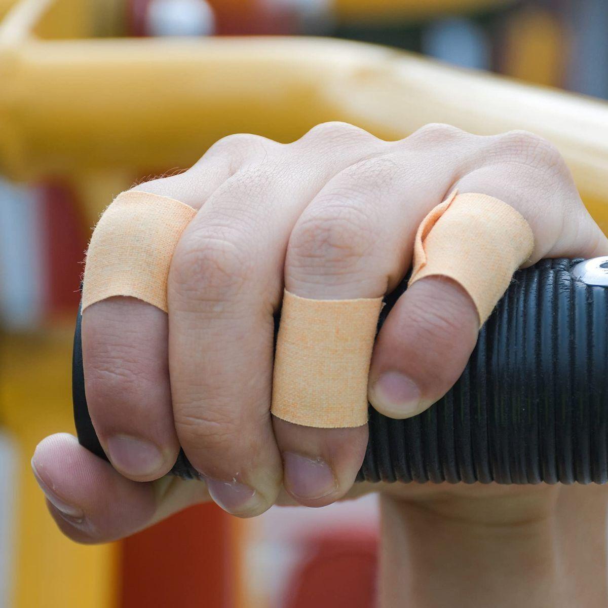 PACK DE 12 VENDAS ADHESIVA ALGODÓN 1,25CMX5M USO MEDICO LAU-3