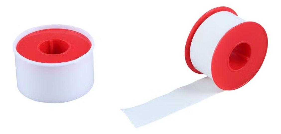 PACK DE 12 VENDAS ADHESIVA ALGODÓN 1,25CMX5M USO MEDICO LAU-4