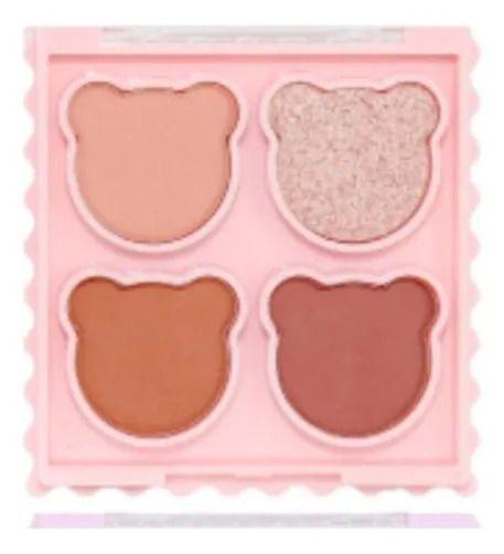Paq 24 Paletas Sombras Ojos Osito Teddy Glam Compacto ALJ-0