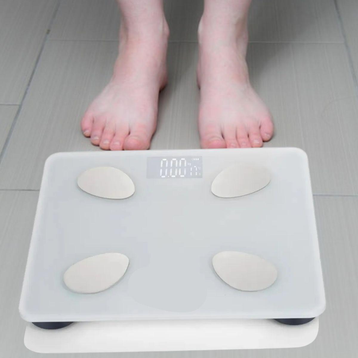 BALANZA BASCULA DE BAÑO DIGITAL MEDIDA PESO CORPORAL LAU-7