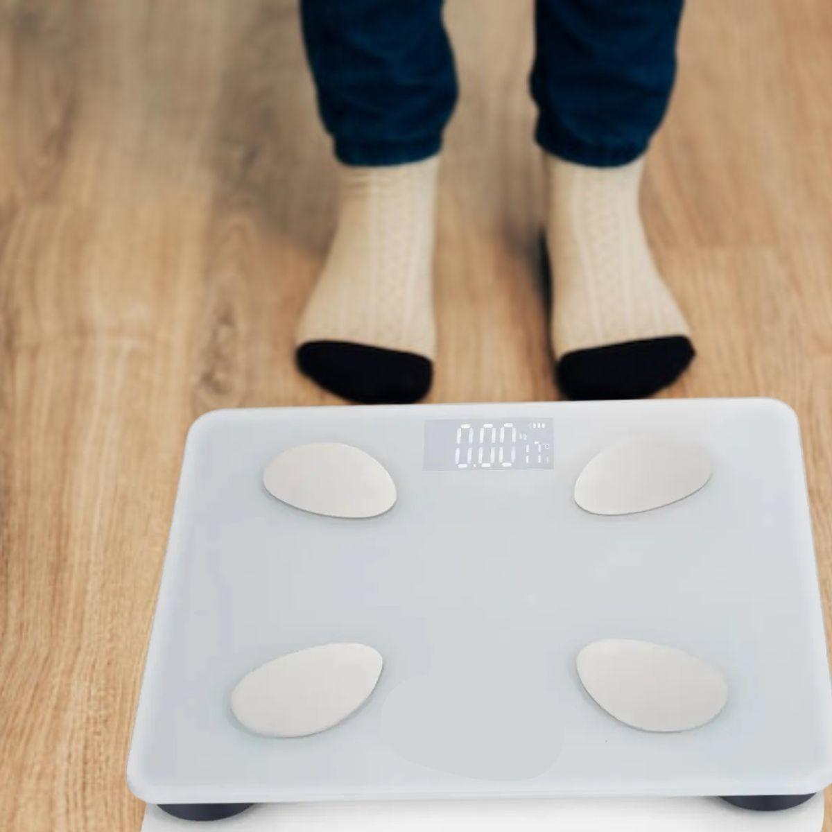BALANZA BASCULA DE BAÑO DIGITAL MEDIDA PESO CORPORAL LAU-8