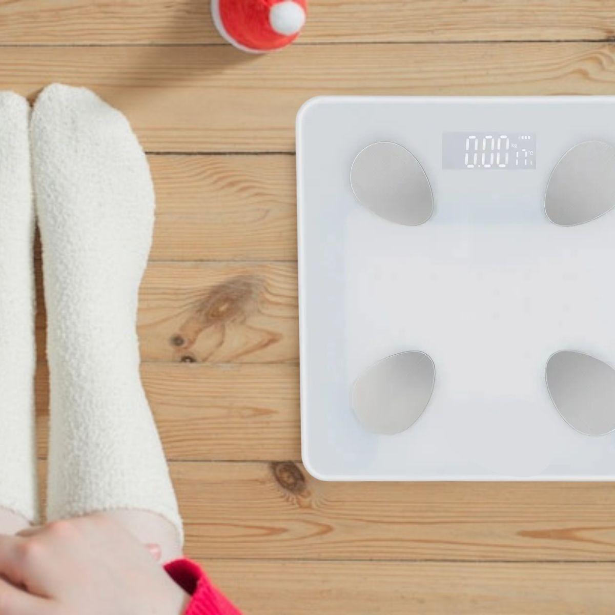 BALANZA BASCULA DE BAÑO DIGITAL MEDIDA PESO CORPORAL LAU-9