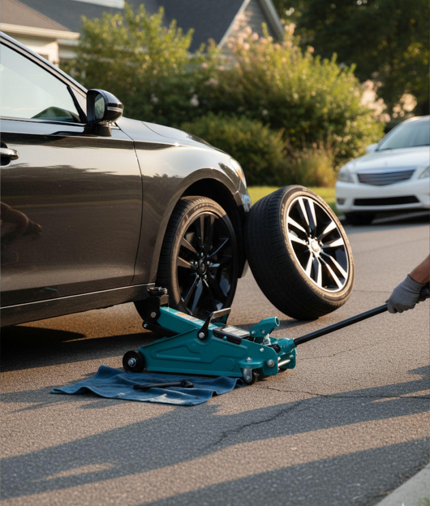 Gato Hidráulico 2 Toneladas Elevador Auto Vehículo Jhn-4