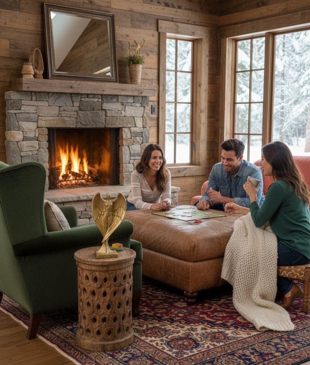 Estatua Decorativa Figura Ángel Alas Desplegadas Adorno Jhn-2