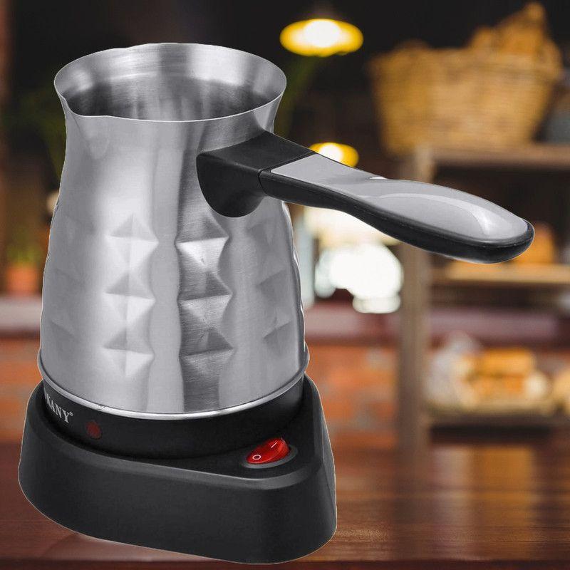 Cafetera Hervidor 500ML 600W Casa Oficina Acero Inox Lau-2