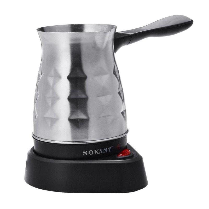 Cafetera Hervidor 500ML 600W Casa Oficina Acero Inox Lau-7