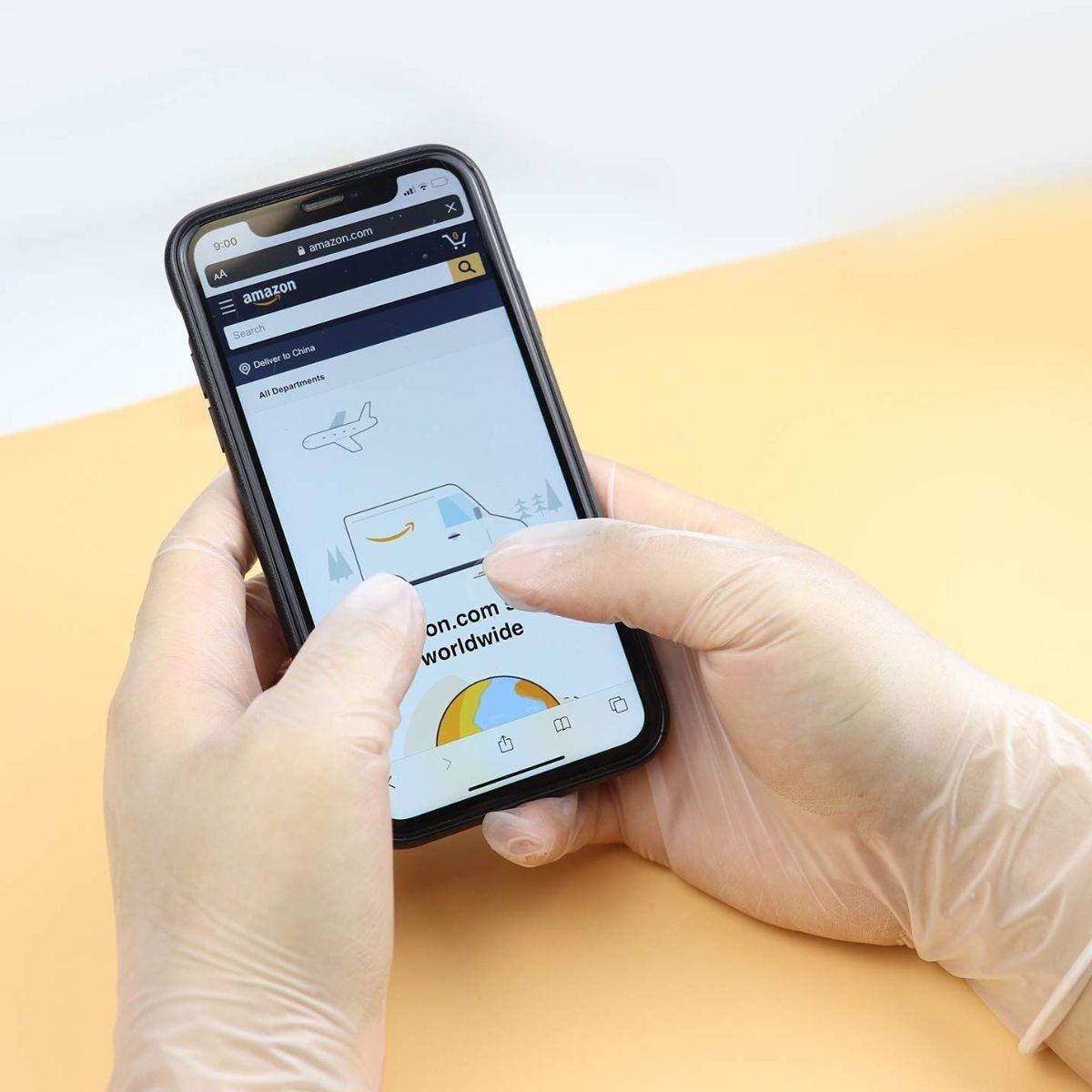 PACK DE 100 GUANTES DESECHABLE QUIRURGICOS TALLA M LAU-7