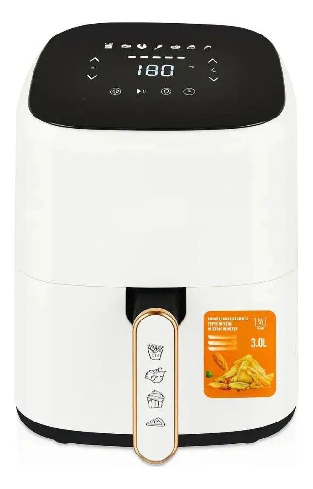FREIDORA DE AIRE DE 3L COCINA PRACTICO MULTIFUNCIONAL LAU-0