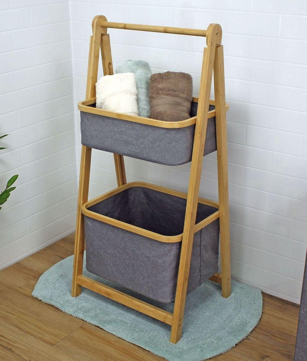 Estante Organizador Ropa Doble Nivel Moderno Funcional Jhn-6