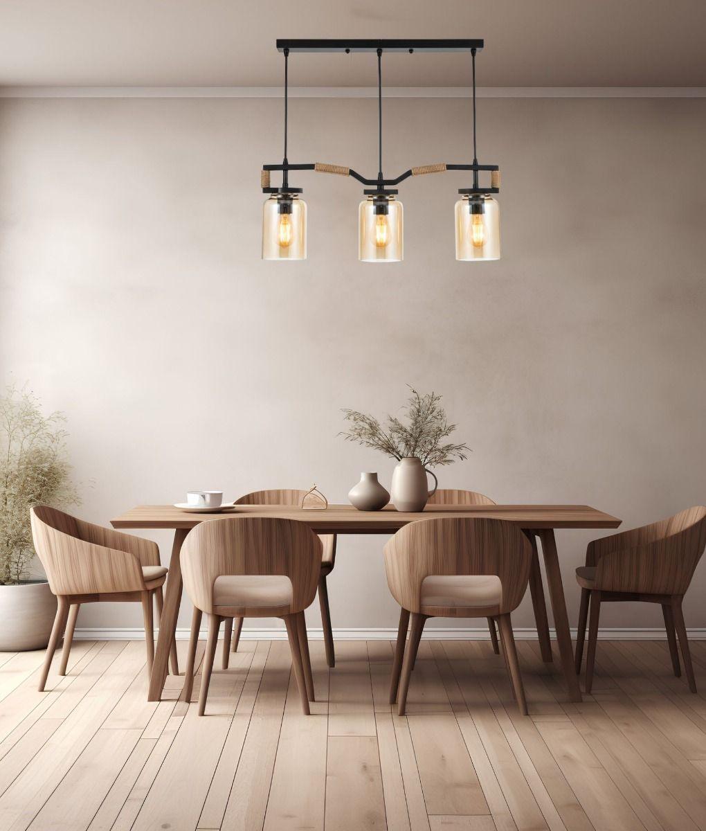 Lámpara Techo Colgante Hogar Decorativa Elegante Jhn-7