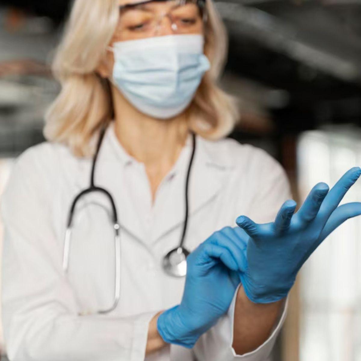 PACK GUANTES VYNIL NITRILO 100 PCS TALLA S DESCARTABLE LAU-7