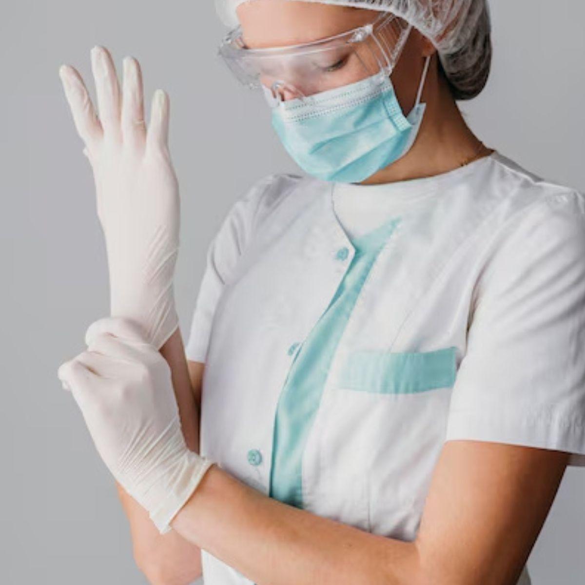 PACK GUANTES VYNIL NITRILO 100 PCS TALLA S DESCARTABLE LAU-9