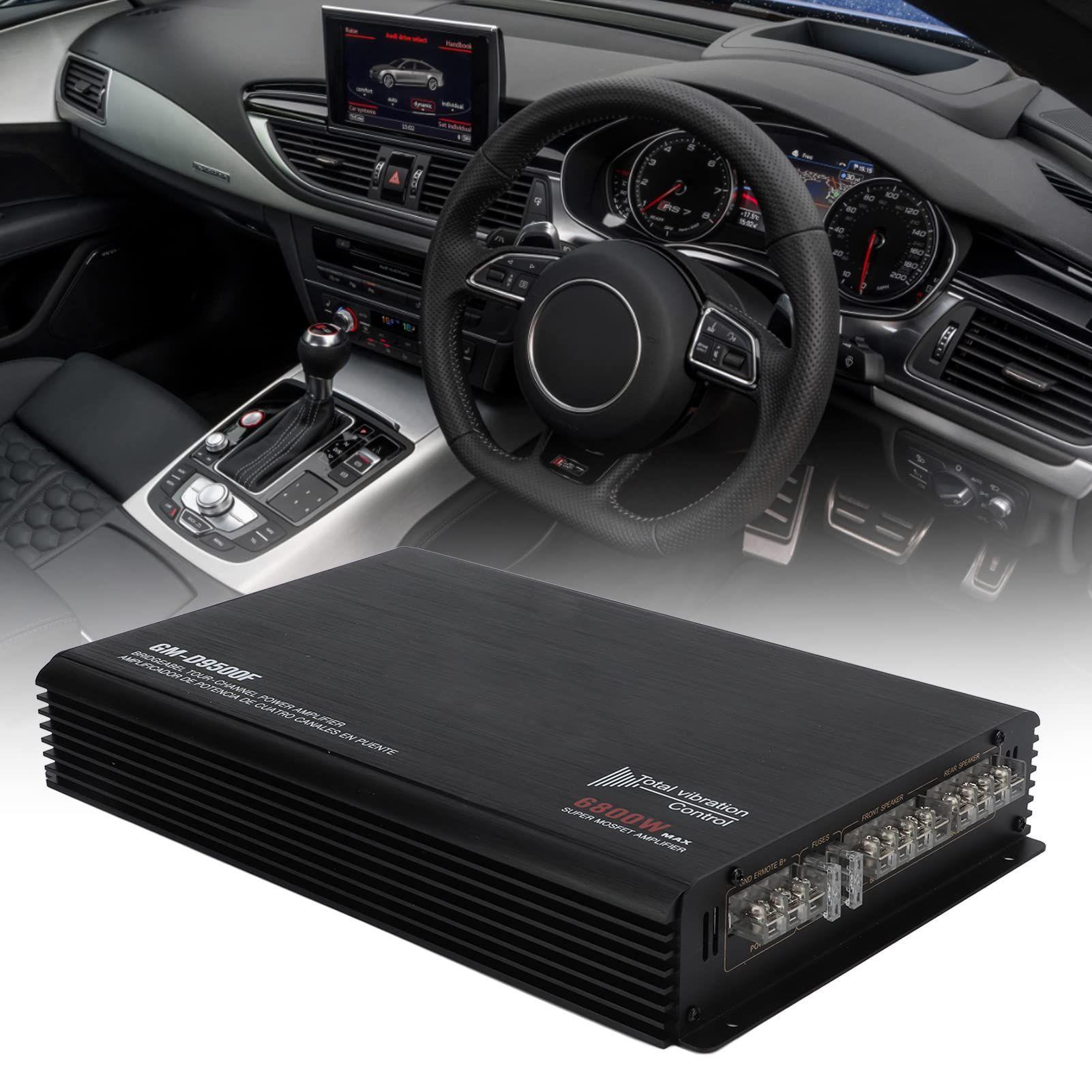 Amplificador Coche Sensibilidad Aleación Disipación Rondon-5