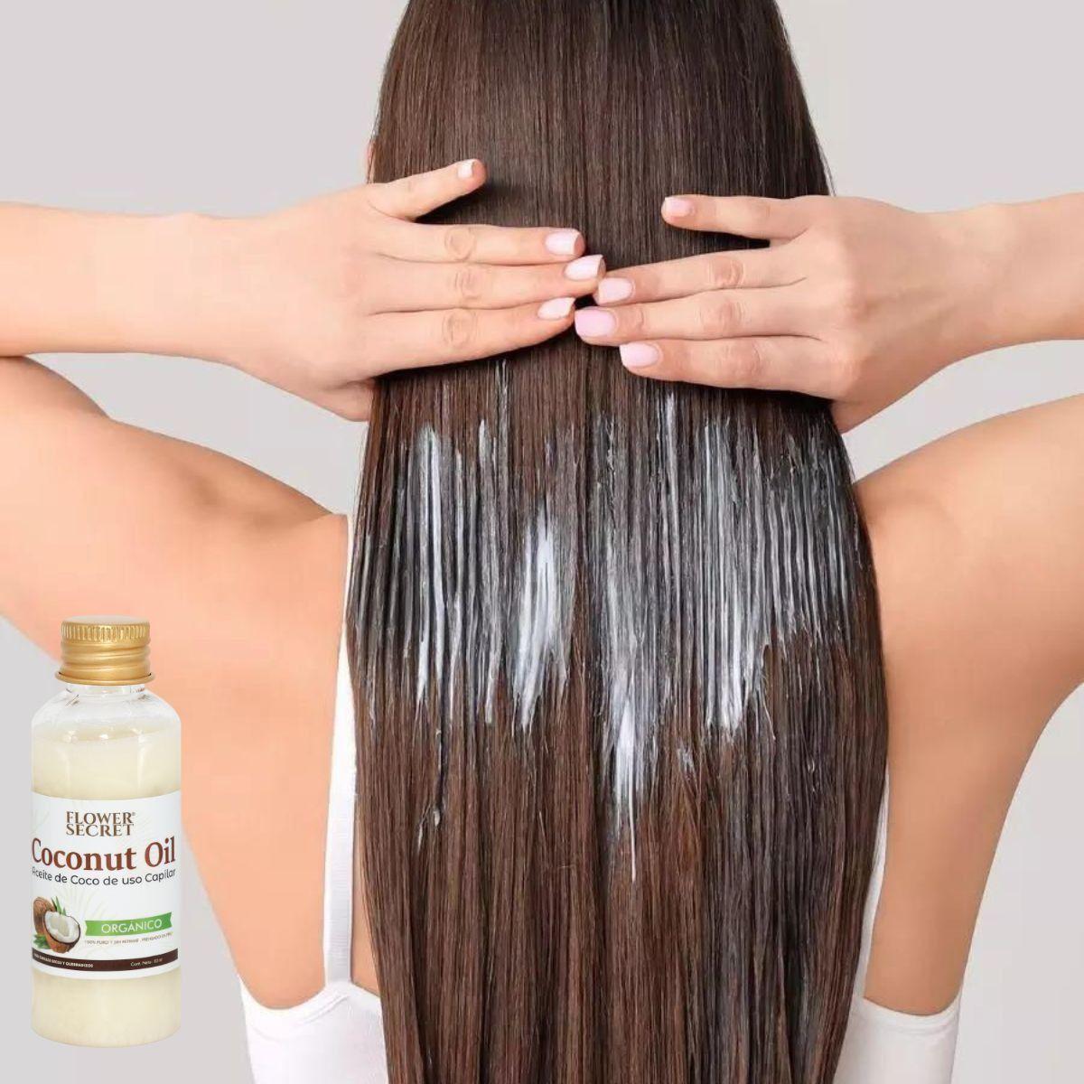 SET 2 ACEITE CAPILAR DE COCO ORGANICO PARA EL CABELLO LAU-2