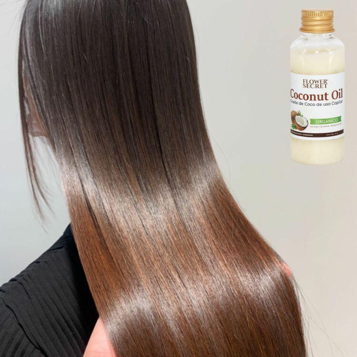 SET 2 ACEITE CAPILAR DE COCO ORGANICO PARA EL CABELLO LAU-8