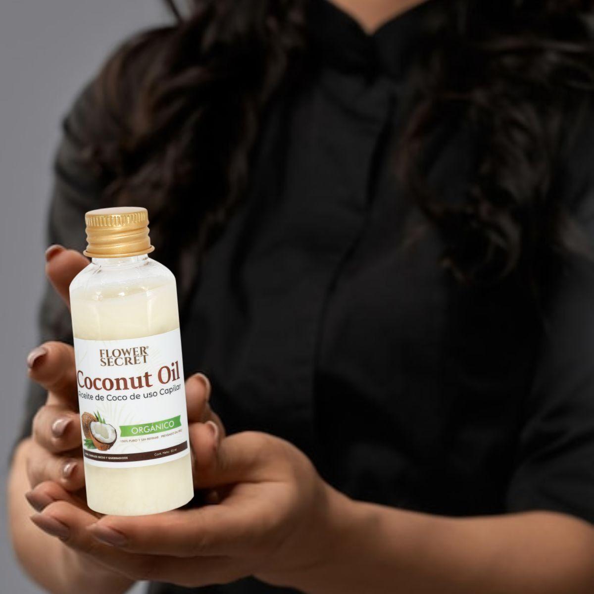 SET 2 ACEITE CAPILAR DE COCO ORGANICO PARA EL CABELLO LAU-9