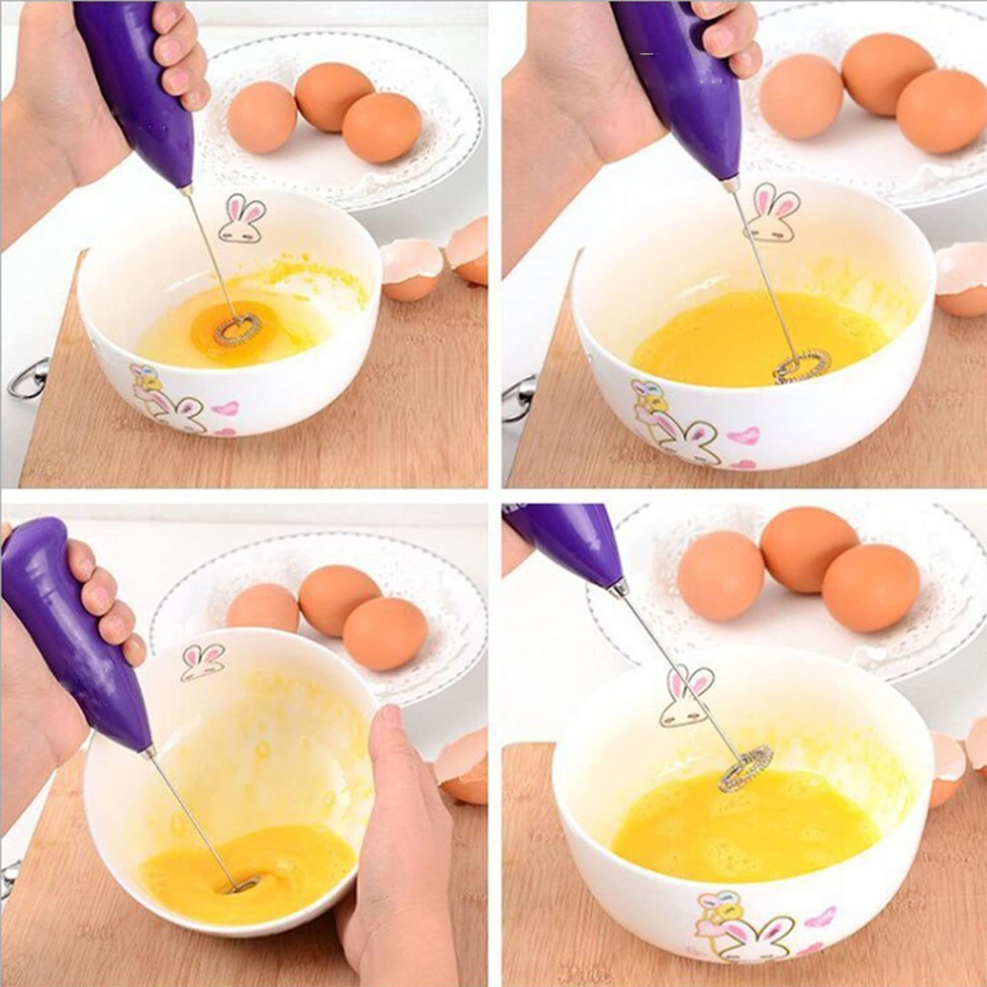 Espumador Leche Batidor Mano Mezclador Bebidas Rondon-6