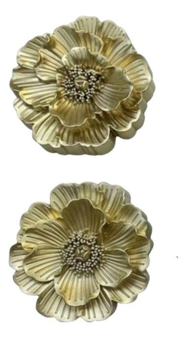 Set 3 Pza Figura Decorativa Arte Mural Flora Primaveral Jhn-1