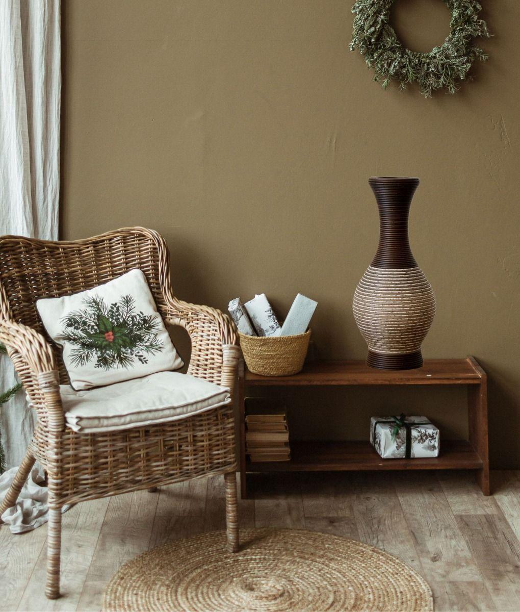 Florero Jarrón Decorativo Hogar Soporte Flores Alto 50cm Jhn-7