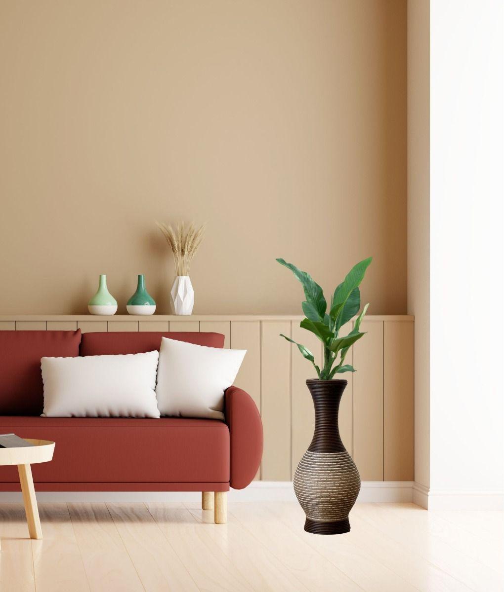 Florero Jarrón Decorativo Hogar Soporte Flores Alto 50cm Jhn-8