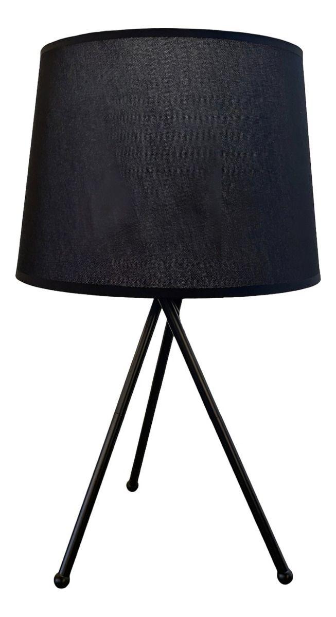 Lámpara Velador Mesa Decorativa Modelo Trípode Moderno Jhn-0