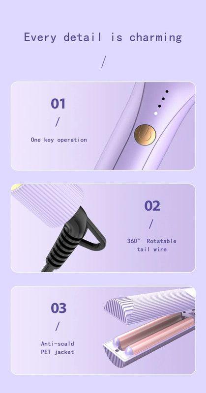 Rizador Ondulador Cabello Profesional Mujer Spa Hogar Lau-4