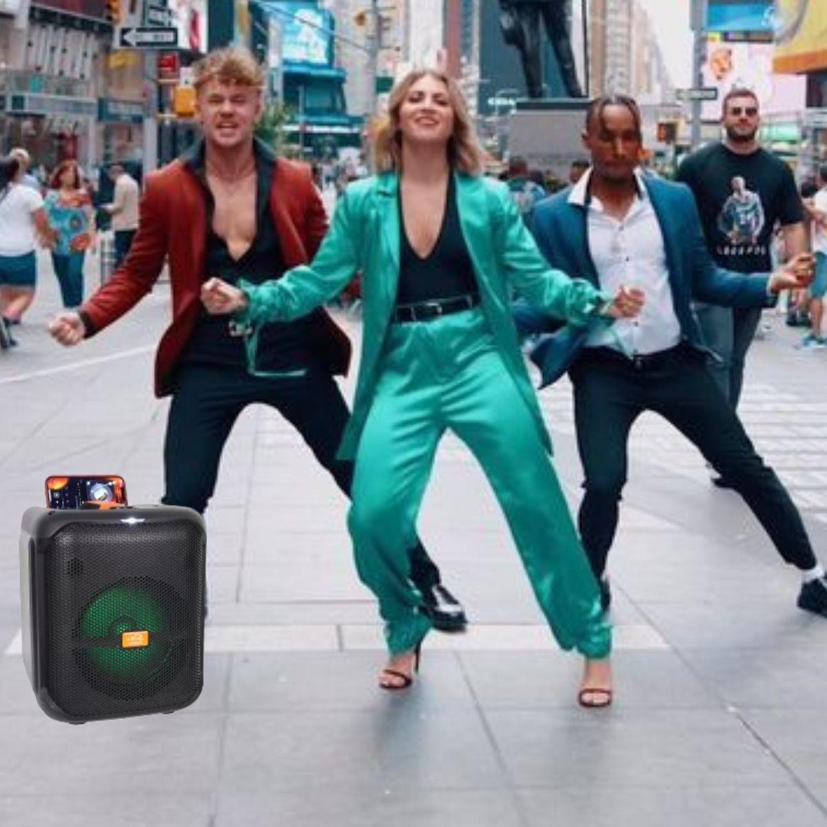 Altavoz Portátil Sonido Potente Diseño Resistente Jhn-6