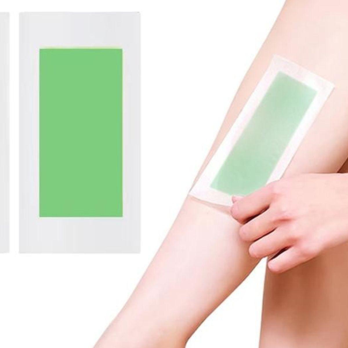 SET 4 BANDAS DEPILATORIAS DOBLE CARA PIERNAS SUAVE LAU-5