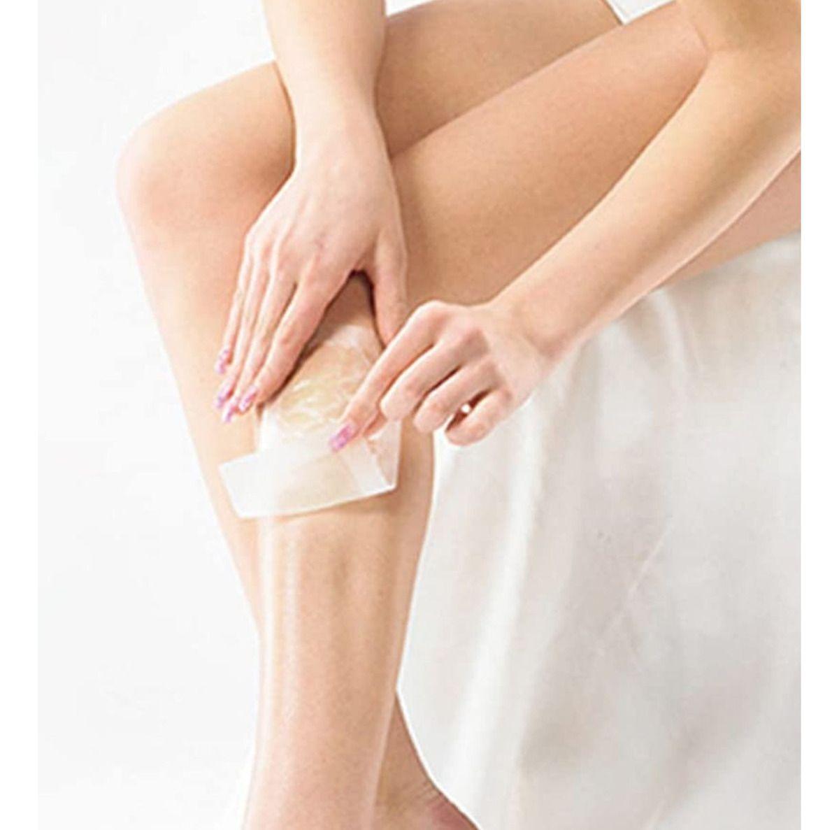 SET 4 BANDAS DEPILATORIAS DOBLE CARA PIERNAS SUAVE LAU-6