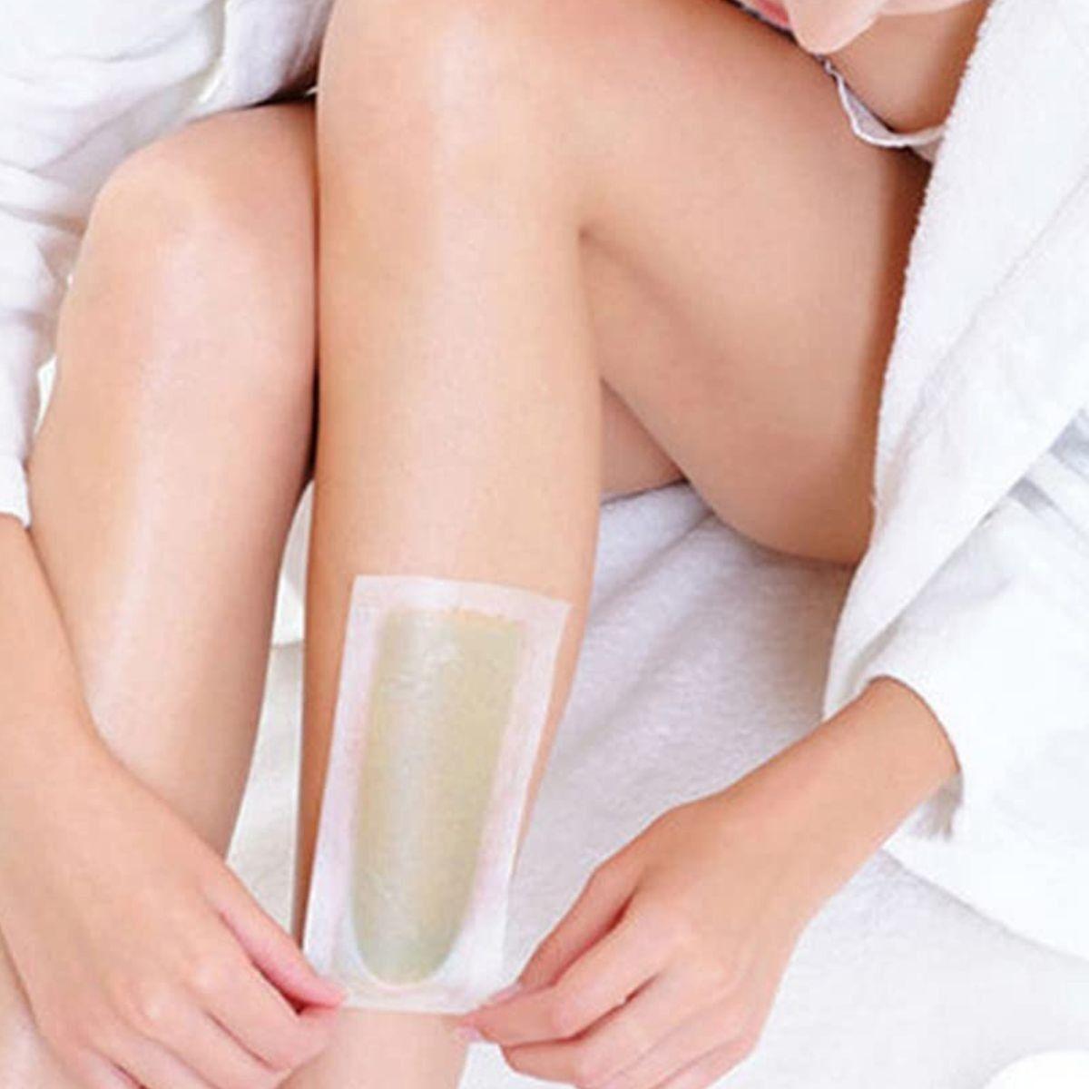 SET 4 BANDAS DEPILATORIAS DOBLE CARA PIERNAS SUAVE LAU-7