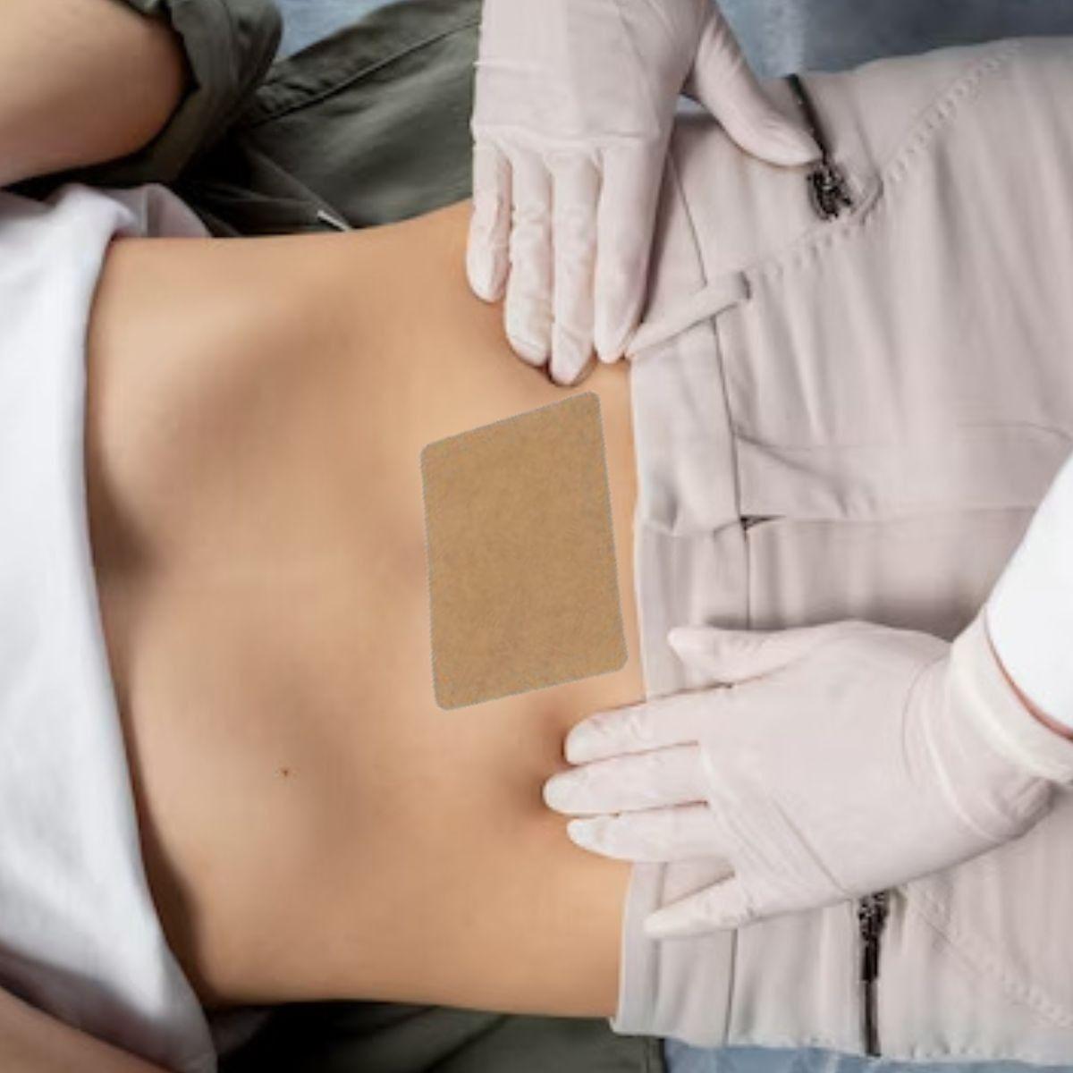 SET 10 PACK PARCHE TERMICO PARA COLICOS MENSTRUALES LAU-6