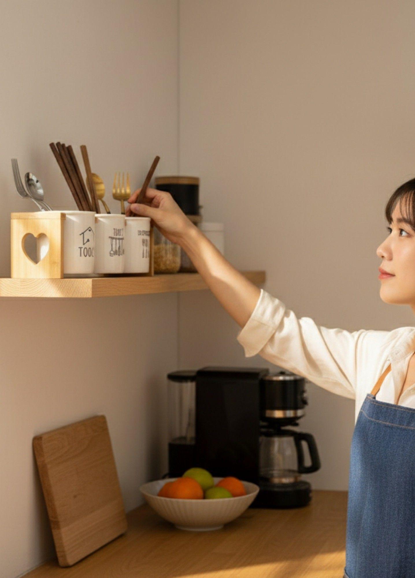 Set Organizador Cubiertos Utensilios Moderno 3 Pzas Jhn-3