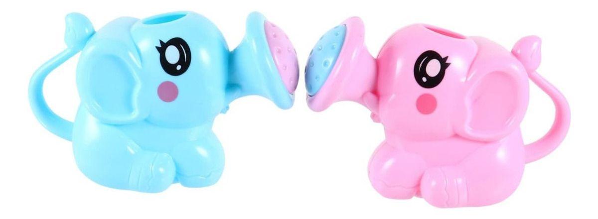 SET 7 JUGUETE PARA EL BAÑO REGADERA FORMA ELEFANTE LAU-6