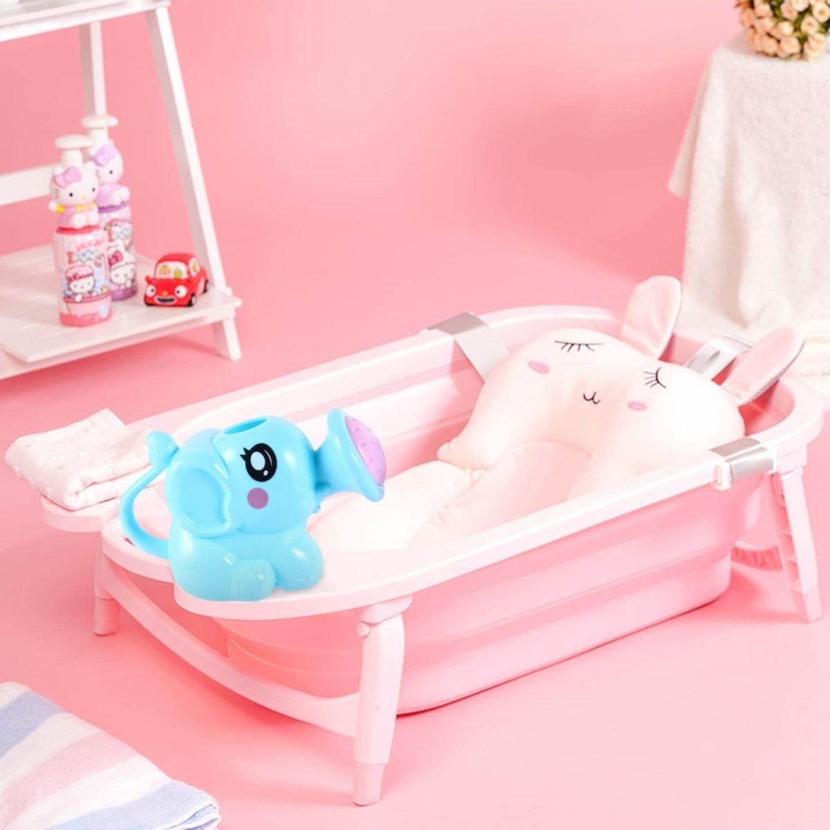 SET 7 JUGUETE PARA EL BAÑO REGADERA FORMA ELEFANTE LAU-8