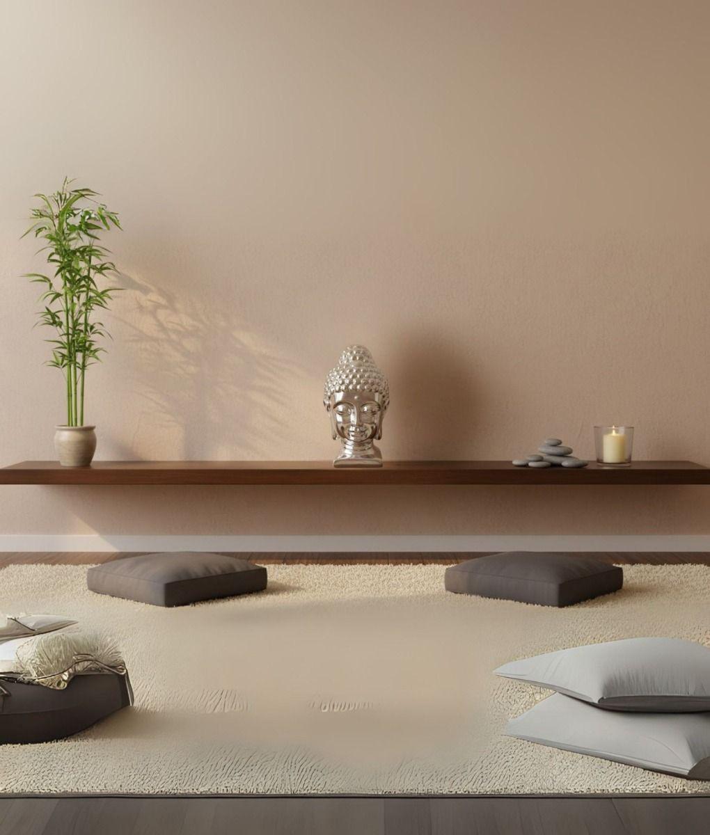 Figura Decorativa Adorno Cabeza Buda Hogar Jhn-9