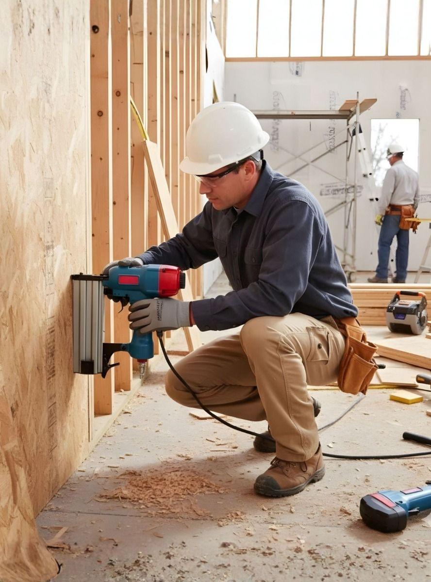 Grapadora De Aire Neumática Herramienta Sin Compresor Jhn-3