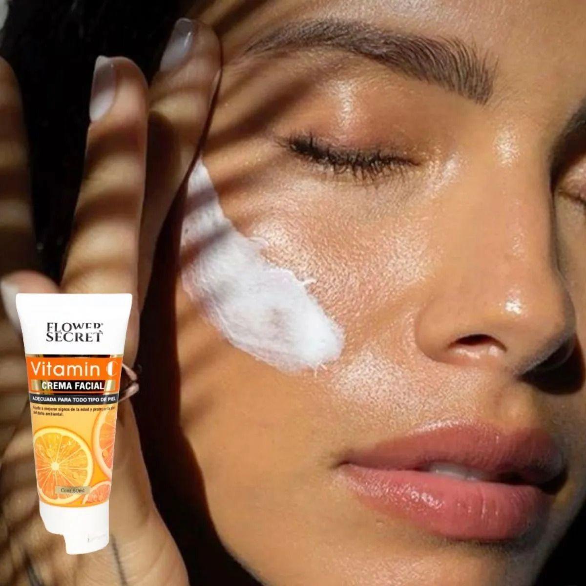 SET 2 CREMAS FACIAL VITAMINA C ANTIOXIDANTE BELLEZA LAU-6